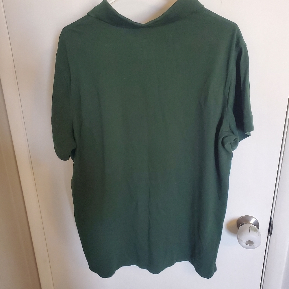 Mens Polo T Shirt Forest Green XL Goodfellow - Picture 6 of 6